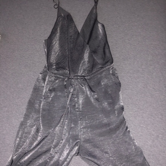 Silence+Noise Silver Harem Jumpsuit - Picture 6 of 7